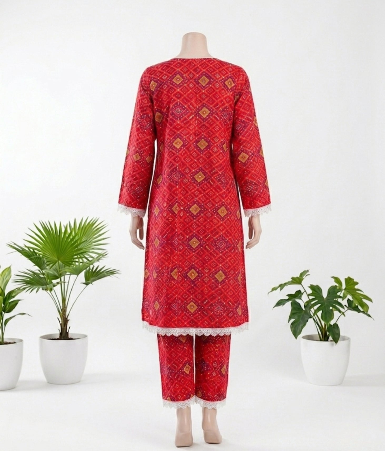 Ruby Chunri 2 Piece