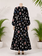 Midnight Bloom Frock