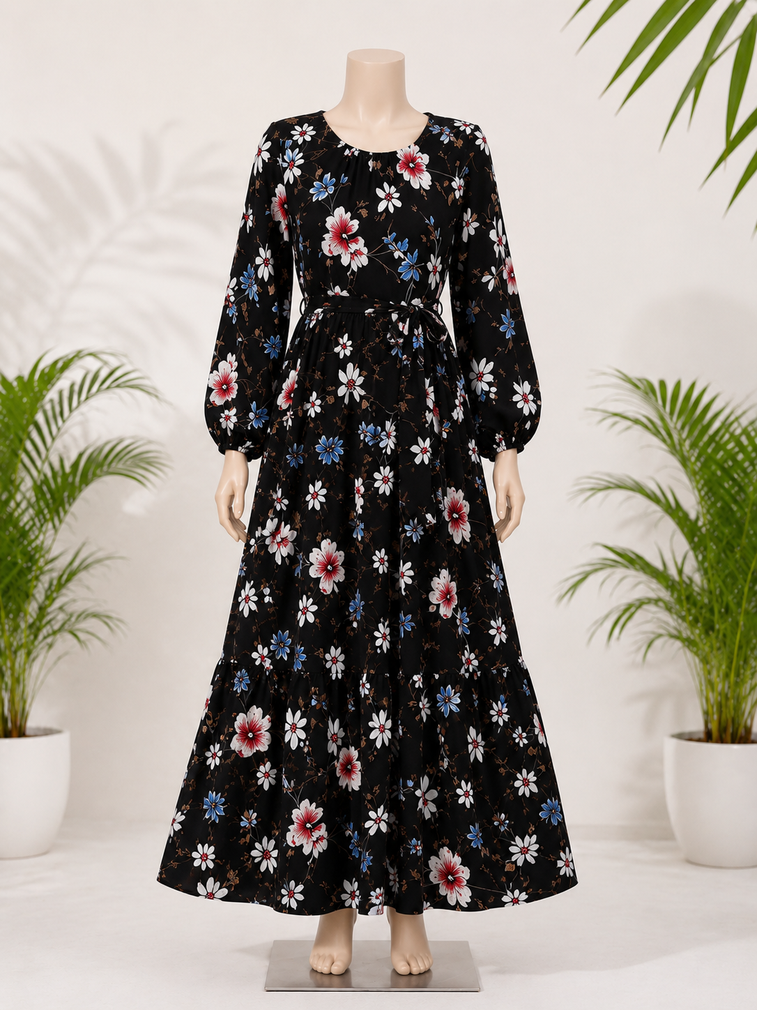 Midnight Bloom Frock