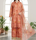 Peach Flora 3 Piece